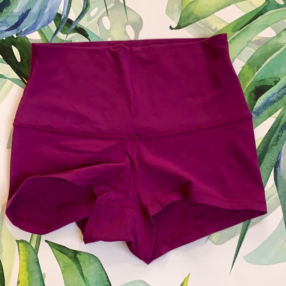 Lululemon high rise short